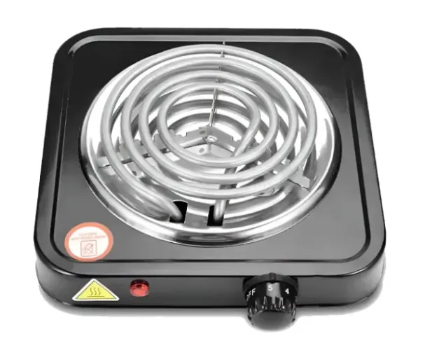 Fogão Cooktop Elétrico 1 Boca 1000w Fogareiro Portátil 127v. Novo sem uso.