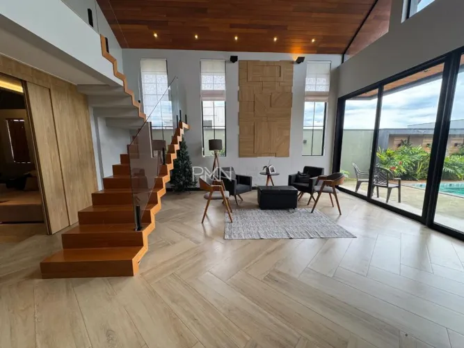 Sobrado à venda em Campinas, Loteamento Residencial Arborais, com 4 suítes, com 307 m²