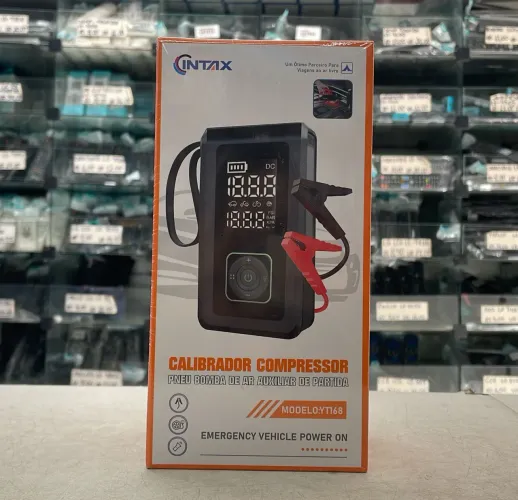 *CALIBRADOR E COMPRESSOR (BOMBA DE AR E AUXILIAR DE PARTIDA)