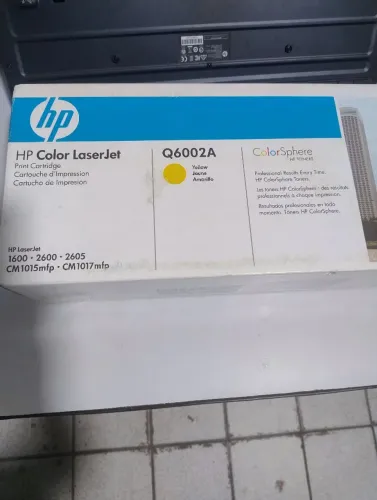 Cartucho LaserJet HP-Q-6002a yellow