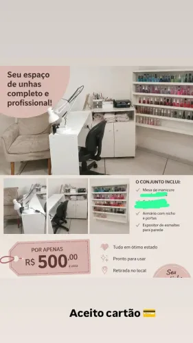 Móveis para manicure