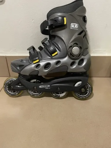 Patins Traxart - Spectro Cinza 72 mm, ABEC-5