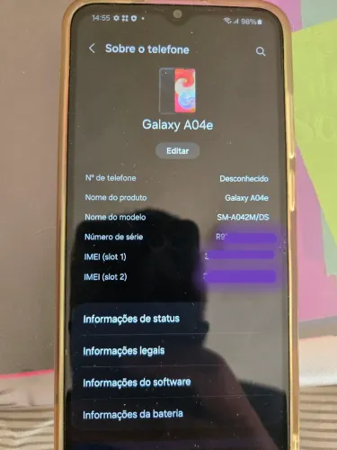 Samsung Galaxy A04e 64GB Dual Chip Excelente Estado