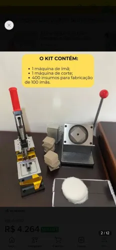 Máquina de montagem de imãs + kit