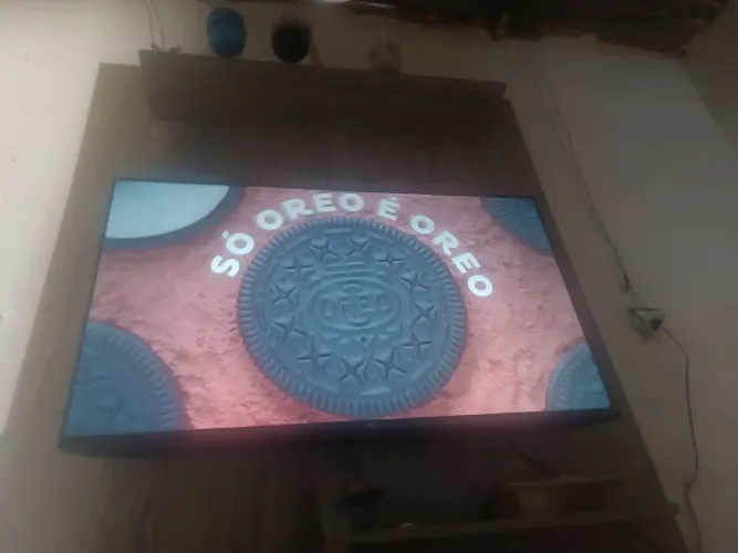Tv smart lede 43 polegadas semi nova zap *