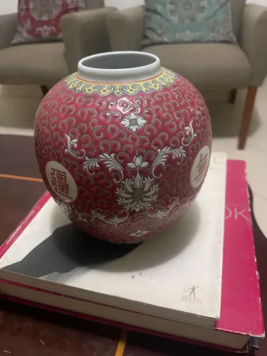 Vaso porcelana chinesa .