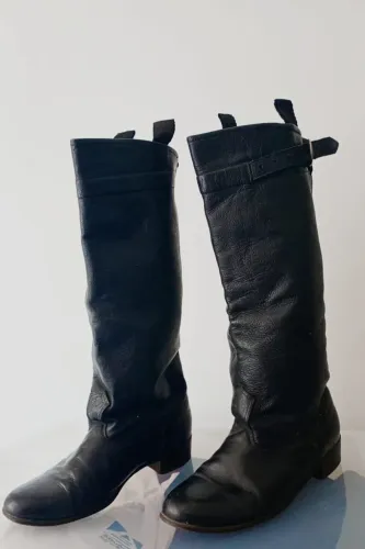 Bota gaúcha de couro