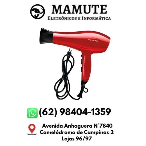 Secador De Cabelo 2000w 220v Iônico 2 Velocidades