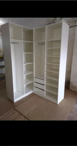 Guarda roupa planejado em L
