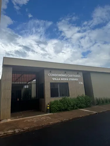 Studio no Condomínio Carthago Villa Nova - 8º Andar