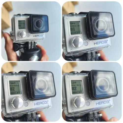 Gopro Hero 3+ Silver Com Case Prova Dagua com Bastao Selfie