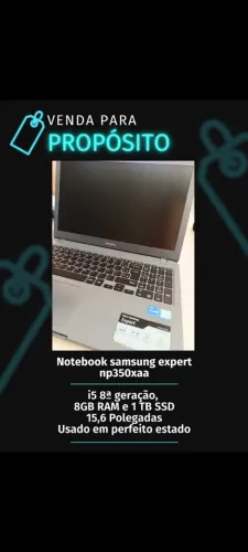Notebook Samsung expert np350xaa