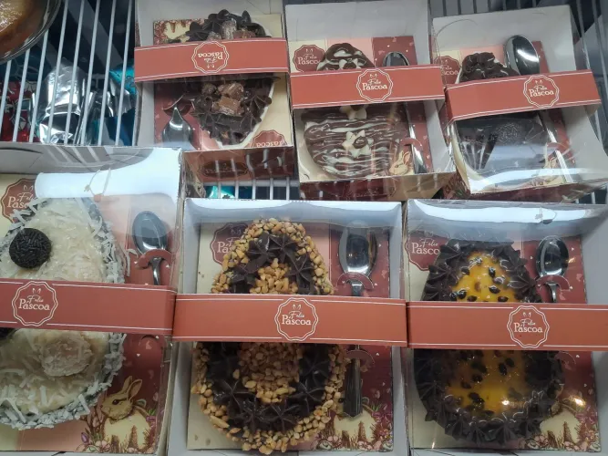 Ovos de Páscoa a prota entrega 