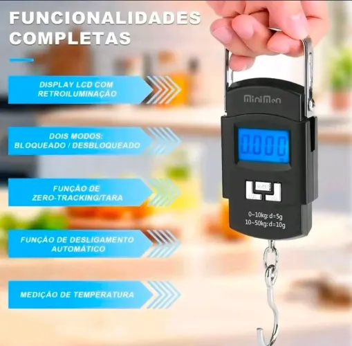 Balança portátil digital até 50kg