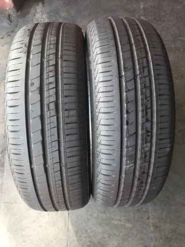 2 PNEUS 185/60/15 COM 80% DE BORRACHA LANVIGATOR (possui vulcanização)