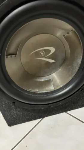 Caixa de som subwoofer automotivo 