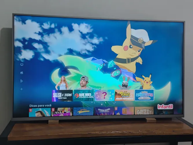 Smart Tv 50 Polegadas 4k Ultra HD Netflix YouTube Wi-Fi