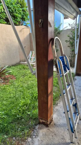Peça para telhado Massaranduba 5 peças sendo 2 de 2,90X18,5 e 3 de 2,30X 18,5