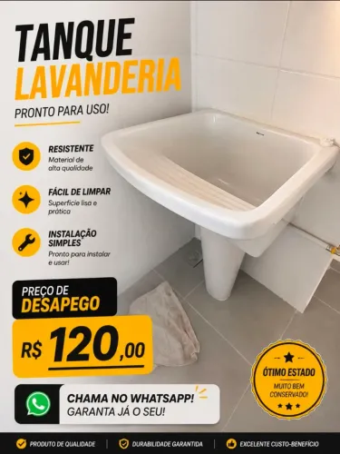Tanque lavanderia