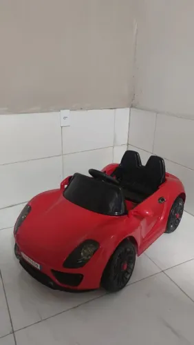 Carrinho eletrico crianças vermelho