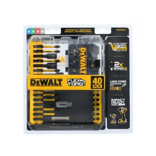 Kit bits flextorq Dewalt 40 PCs lacrado