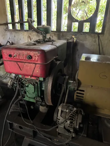 Gerador Yanmar B10 diesel partida elétrica
