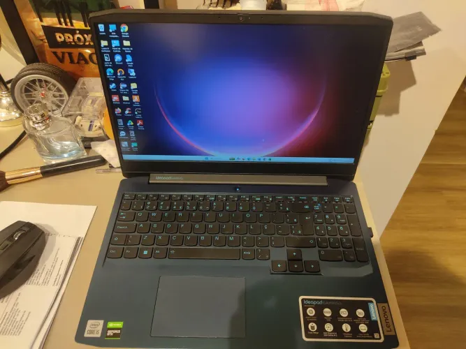 Notebook Gamer Lenovo IdeaPad Gaming 3i i5 + GTX 1650 | 8GB | SSD 256GB