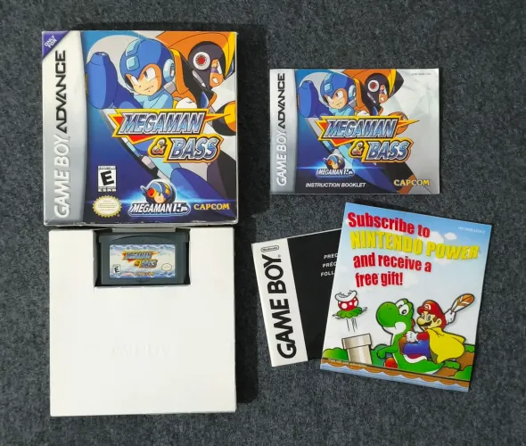 Mega Man & Bass Original Americano Game Boy Advance GBA
