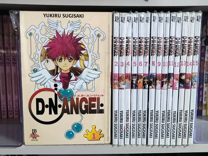 Mangás D.N.angel COMPLETO em 15 volumes (Boas Condições) Editora JBC, Shoujo Clássico