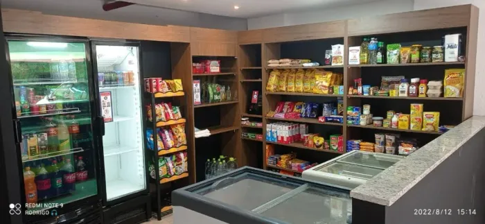 Prateleira para mini mercado