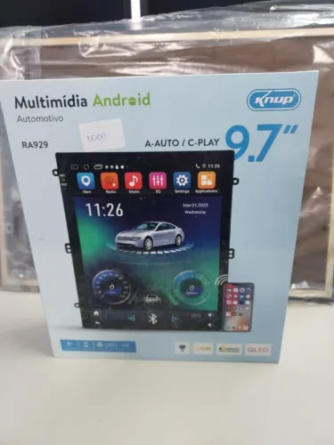 Multimídia Android automotivo Knup 9.7''