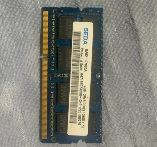 Memória RAM SEDA 4GB DDR3 1600MHz 1.5V Notebook