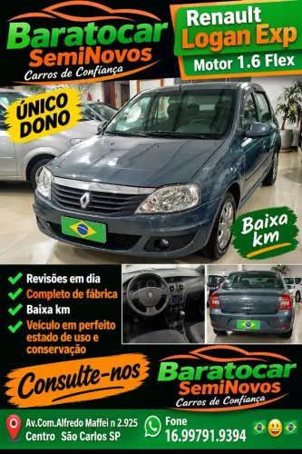 Renault Logan Expression Hi-flex 1.6 8V 4P 2013