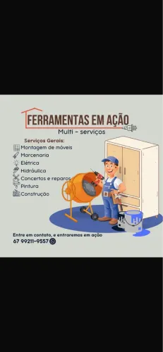 Montador de móveis Campo Grande ms todas região