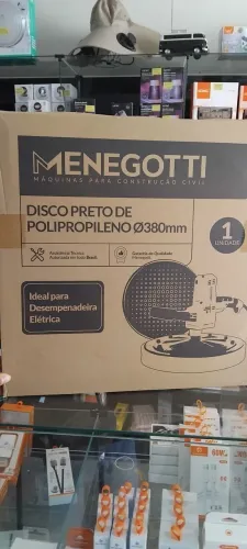 Disco de plástico 380mm desempenadeira elétrica