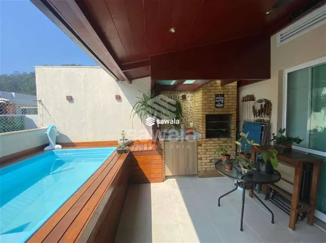 Cobertura duplex à venda com 181,00m² e 3 quartos em Freguesia (Jacarepaguá), Rio de Janei