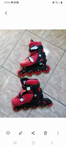 Patins Inline com ajuste de tamanho 33 a 36 M