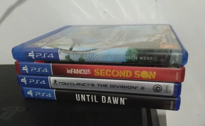 JOGOS DE PS4 ACEITO TROCAS
