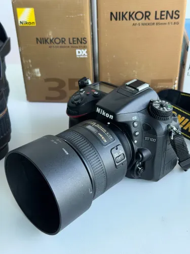 Kit Nikon D7100 + 4 lentes (Tokina 11-16, Nikon 35mm, 85mm e Tamron 18-200)