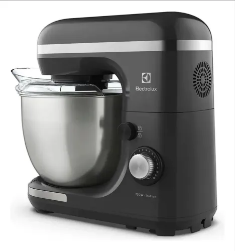 Batedeira Planetária 5l Ekm40 Tigela Inox Electrolux Cor Granito Cinza Frequência 60Hz