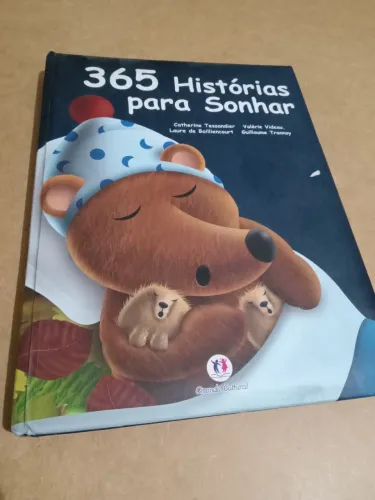 Livro infantil 365 histórias para sonhar