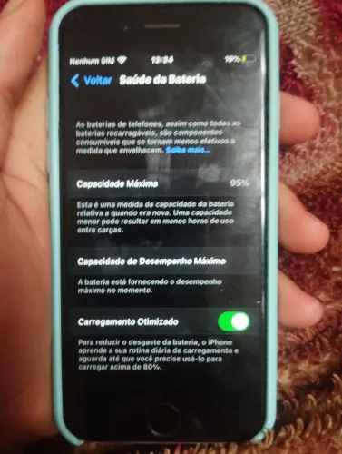 Vendo iPhone 6s 64 giga saúde de bateria 95%