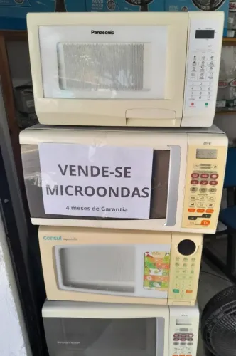 !!!PROMOÇÃO!!! Microondas Seminovos Funcionando perfeitamente 4 meses de garantia