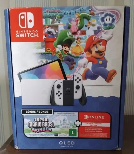 Nintendo Switch OLED - Novo!