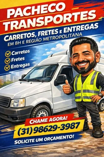 Fretes e Carretos com Fiorino - BH e Região Metropolitana