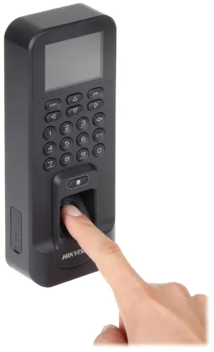 Leitor biométrico Hikvision