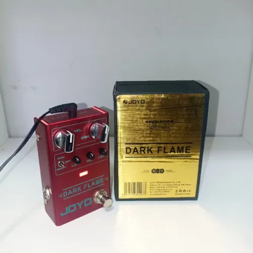 Pedal Overdrive Distortion Joyo Dark Flame (Similar Revv G3 G4) High Gain