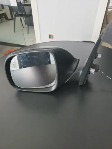 Retrovisor Amarok 2010 a 2015 Preto Lado Esquerdo