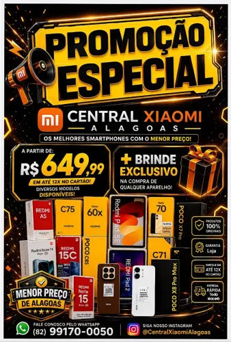 Xiaomi Poco X8 Pro Max 5G e Diversos Modelos Disponíveis