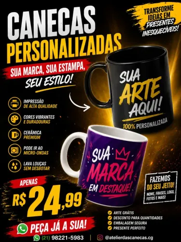Caneca personalizada 